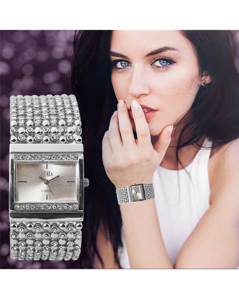 New Fashion Crystal Quartz Women Wrist Watch