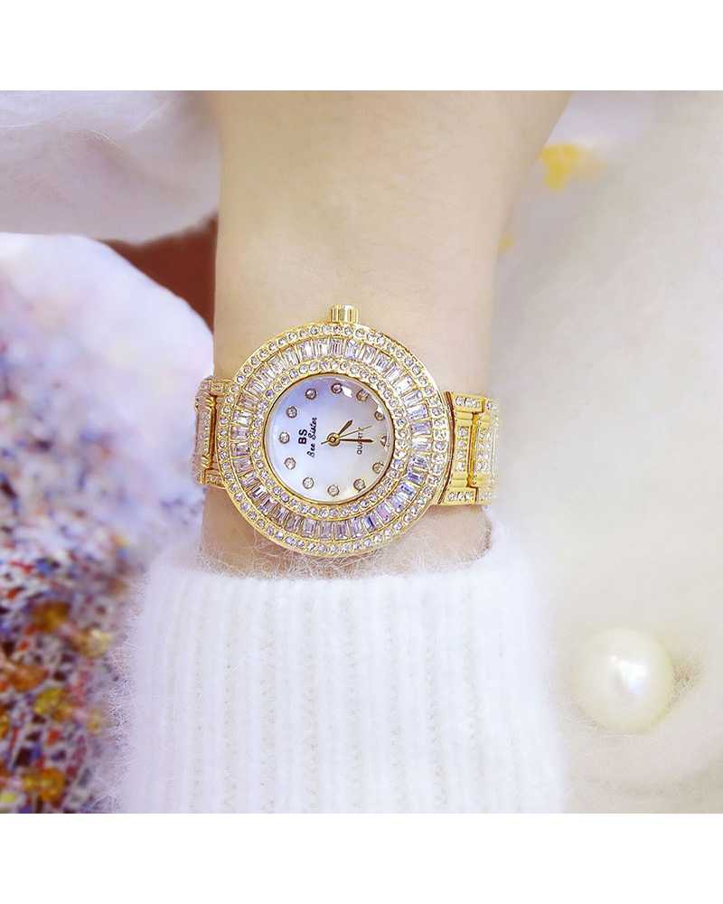 Multi Crystal Hot Unique Ladies Watch