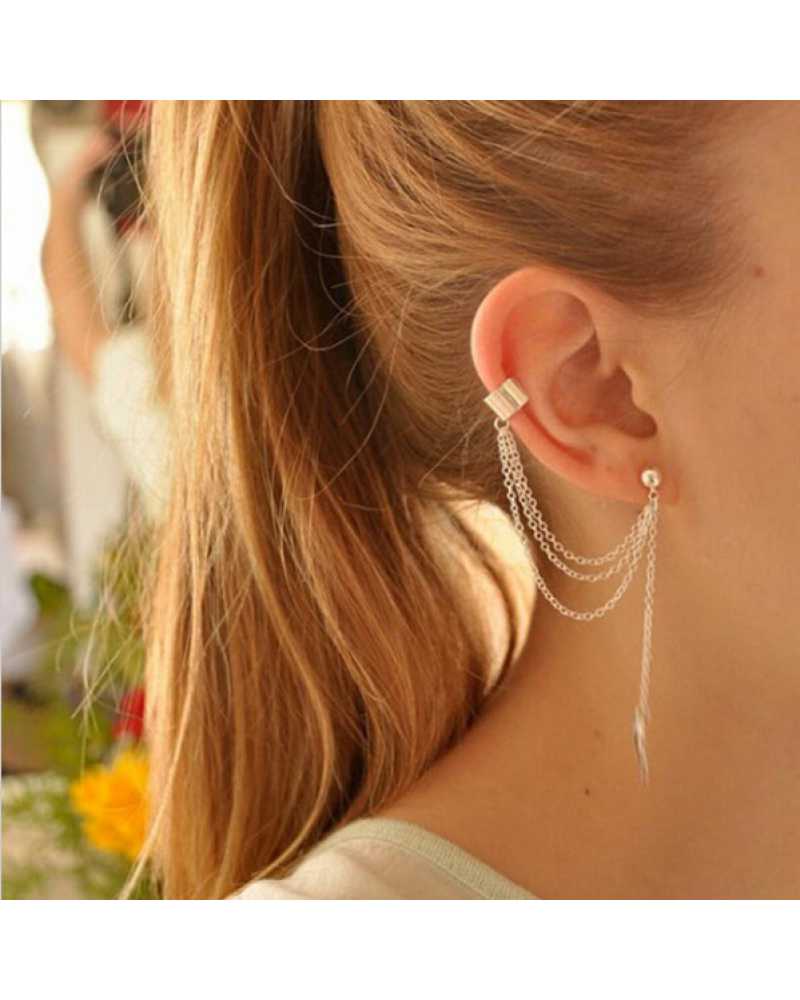Ear Cuff Exotic Earrings