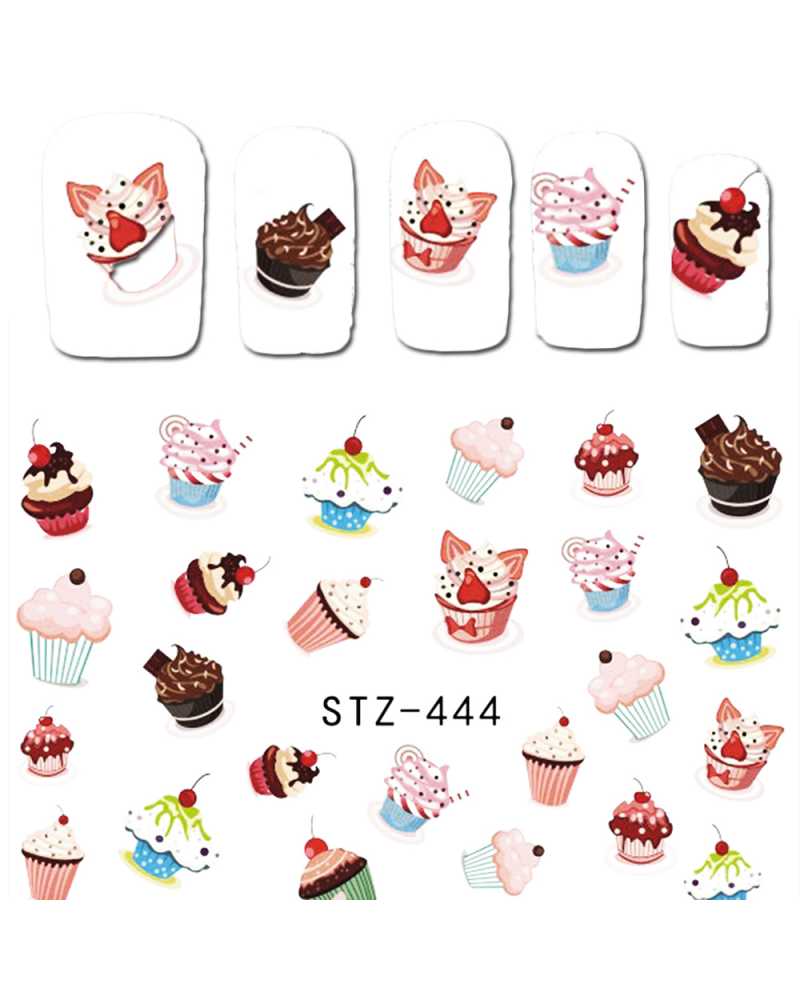 Fruit Cake Nail Stickers