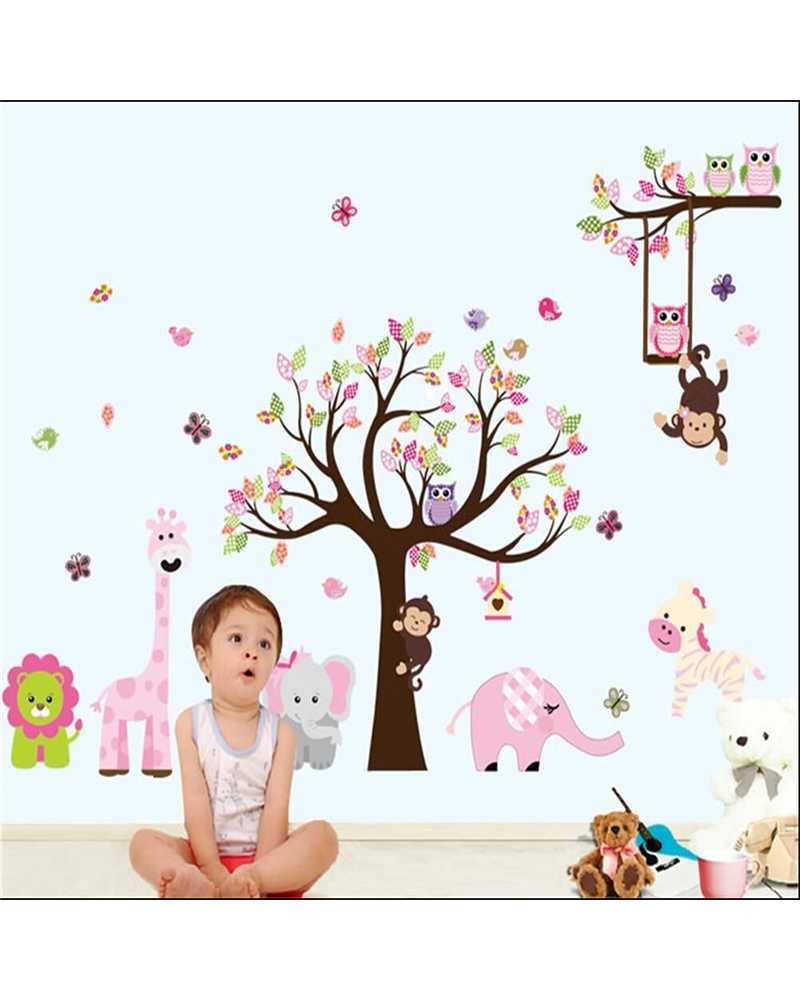 Jungle Playroom Wall Sticker