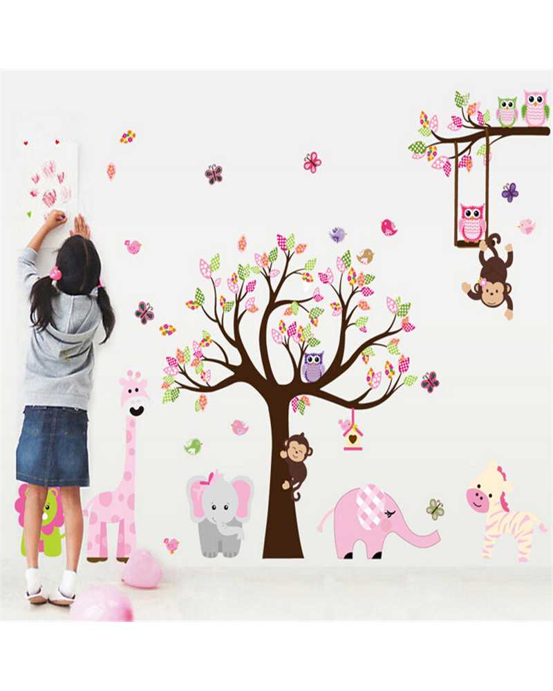 Jungle Playroom Wall Sticker