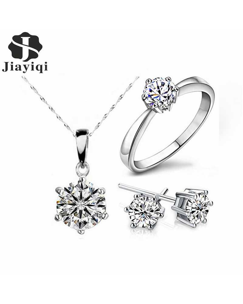 Hot Sale Cubic Zircon Pendant With Earrings