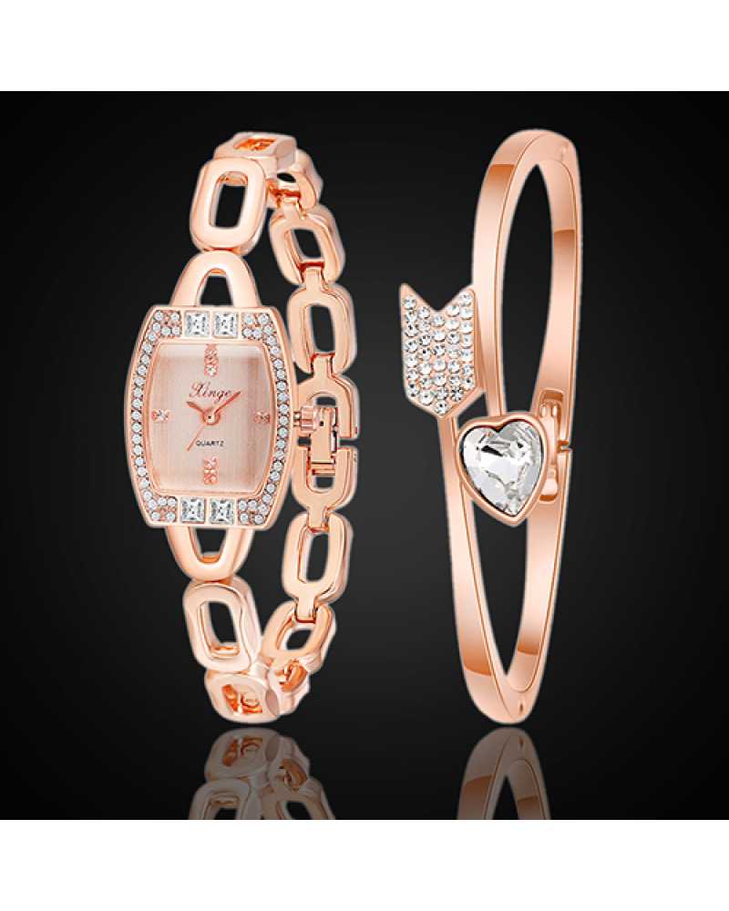 Arrow Heart Women Wrist Watch