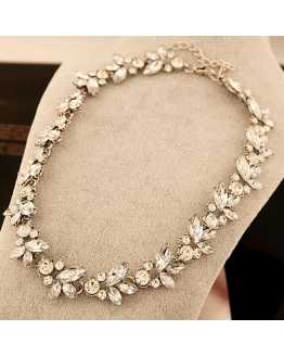 Luxury Crystal Flower Necklace