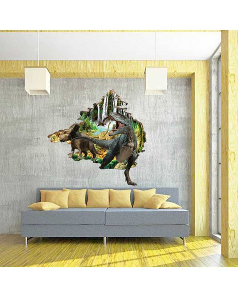3D Dinosaur Wall and Floor Stickers 