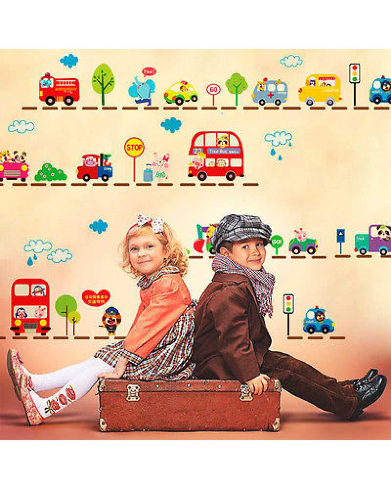 Vehicle Theme Wall Sticker