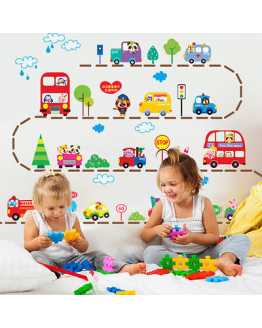 Vehicle Theme Wall Sticker