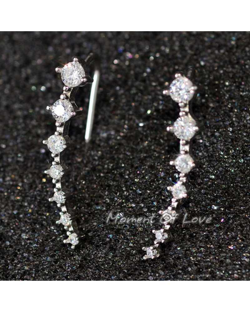 Hot Multi Crystal Lovely Earrings