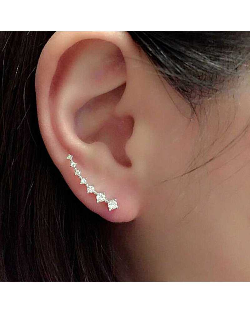 Hot Multi Crystal Lovely Earrings