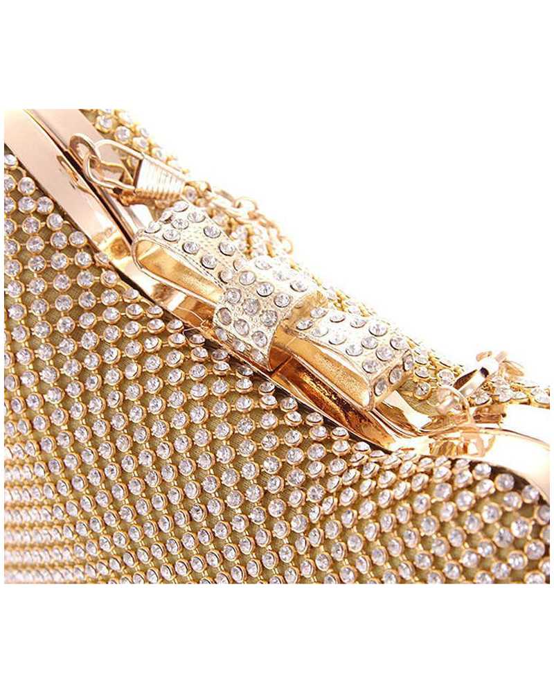 Fashionable Rhinestone Evening Women Mini / Cross Body Bag
