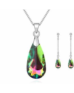 Charm Pendant With Earrings