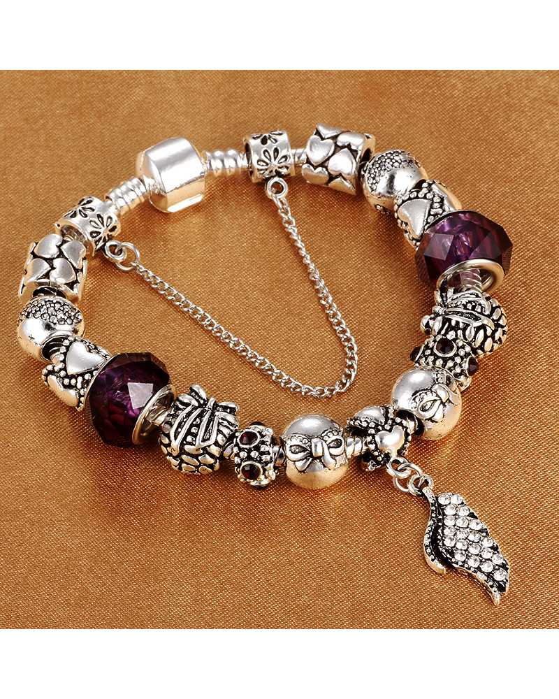 Elegant Charm Bead Spunky Bracelet