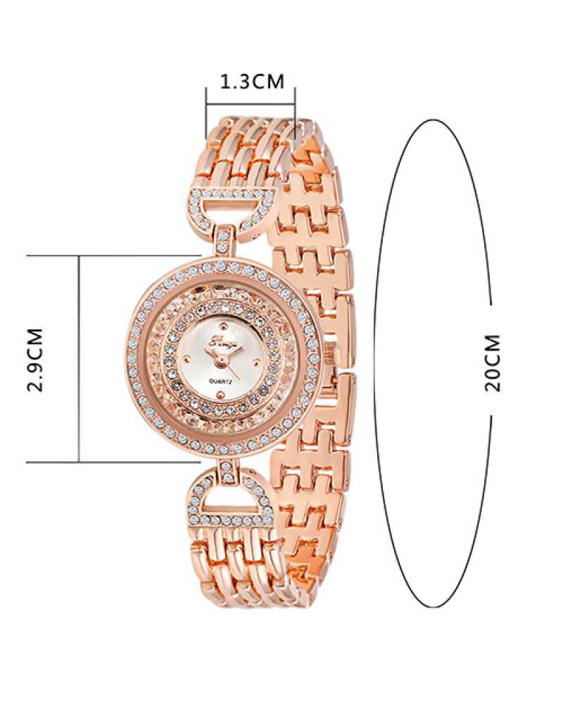 Hot Bracelet Cum Women Wrist Watch