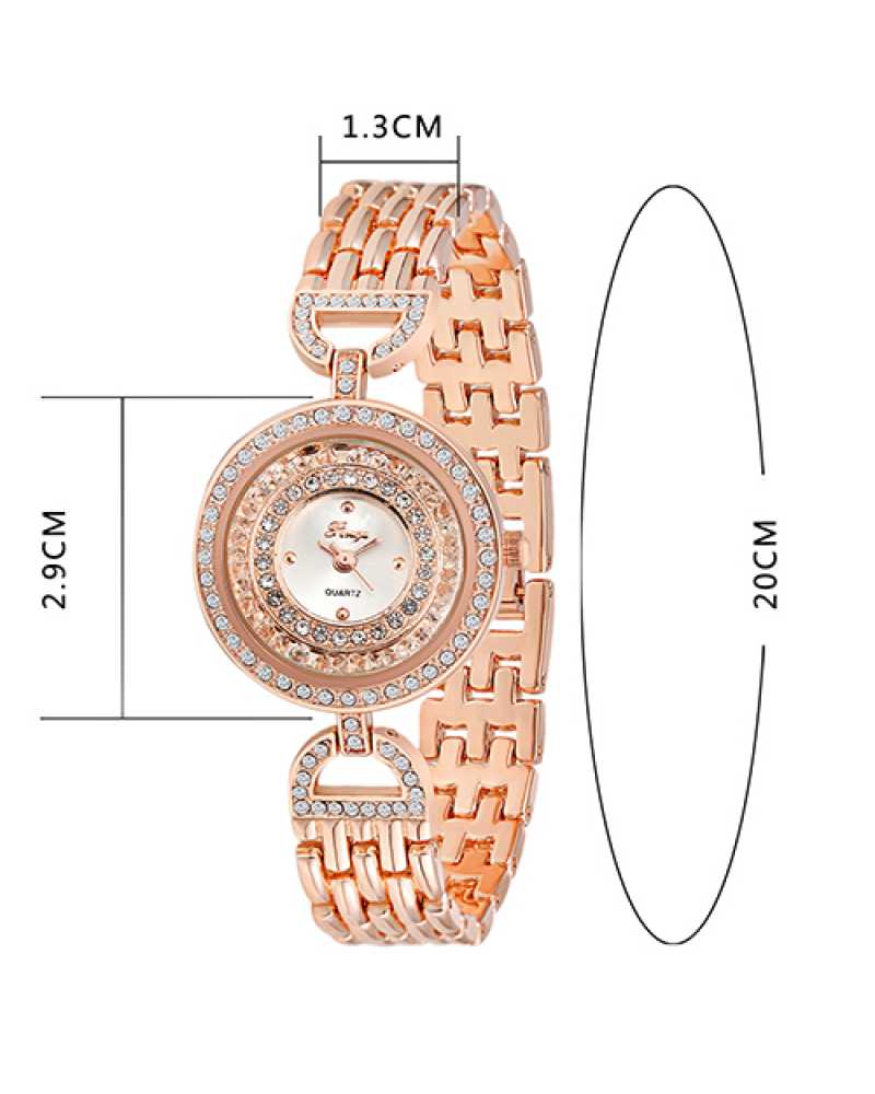 Hot Bracelet Cum Women Wrist Watch