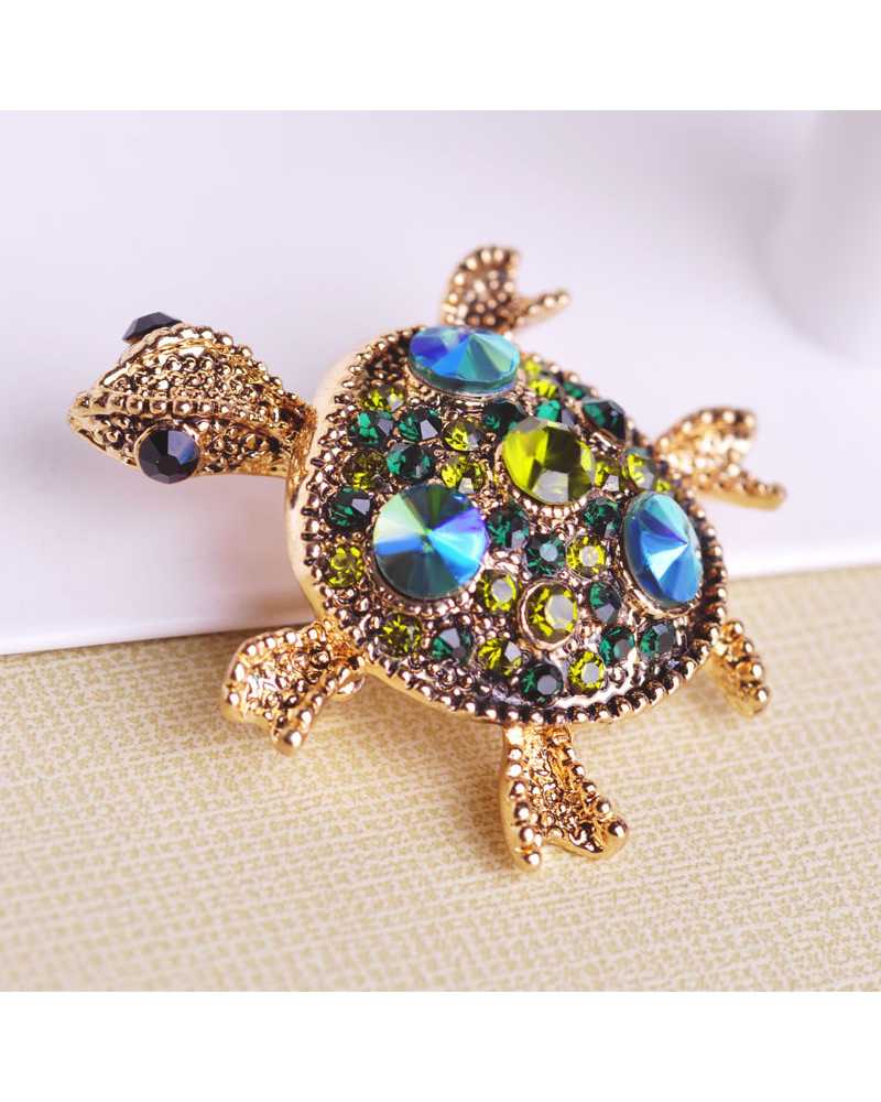 Vintage Tortoise Brooch