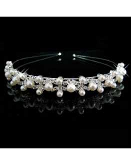 Shiny Crystal Pearl Headband