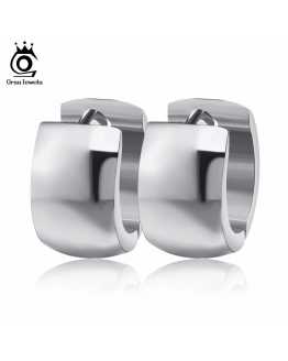 Steel Hoop Lovely Earring
