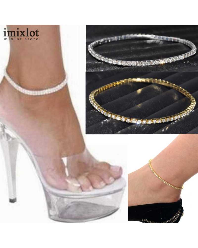 Rhinestone Anklet