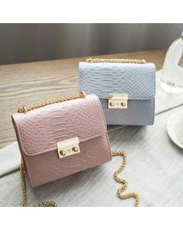 Alligator Patter Stylish Women Mini / Cross Body Bag