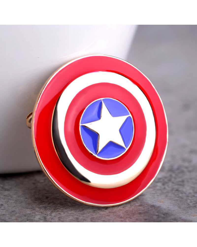 Captain American Brooch