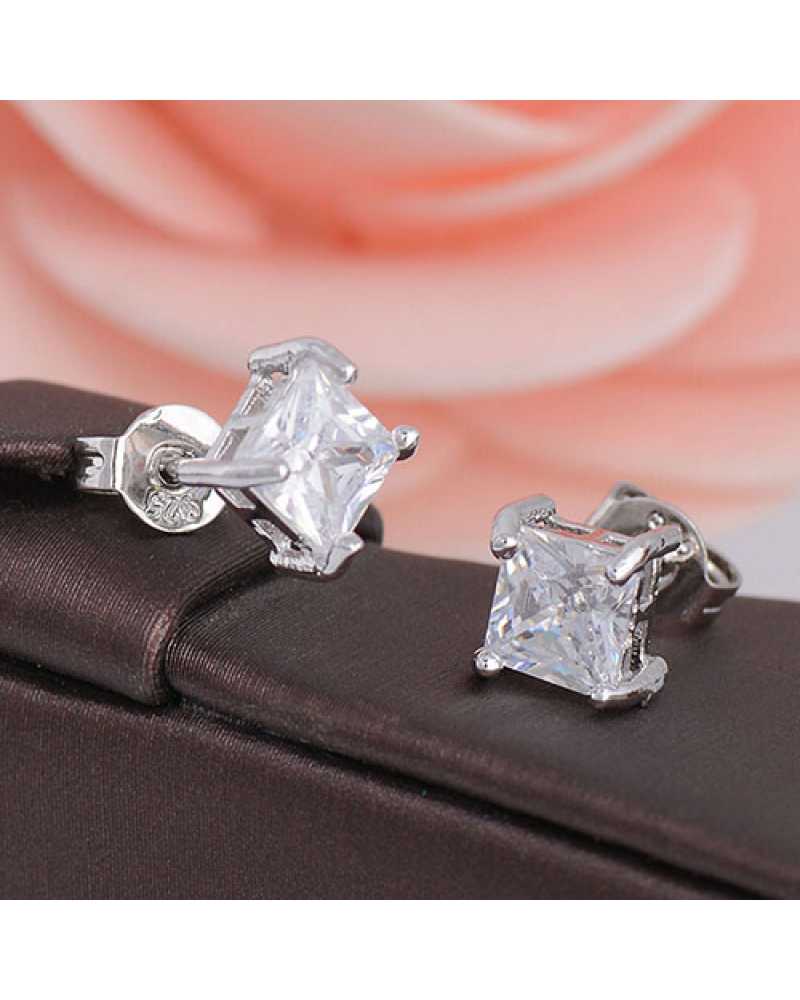 Crystal Clear Lovely Earrings