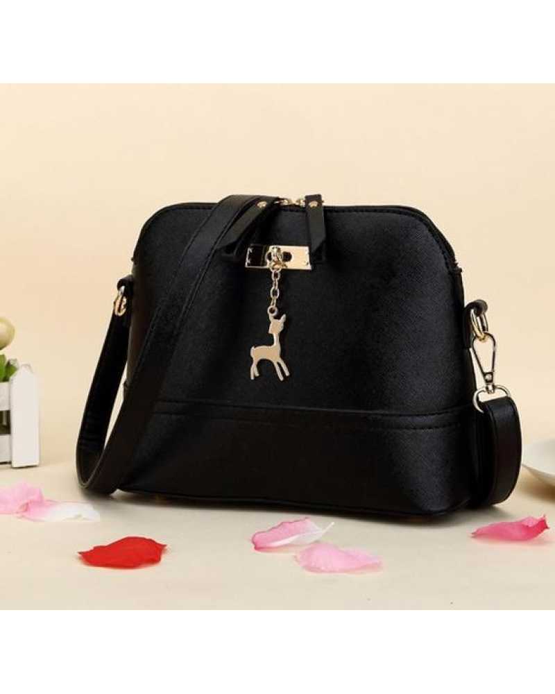 Women shoulder bags messenger bag women leather small shoulder bag famous brand cross body bag Deer Spliced Collision color