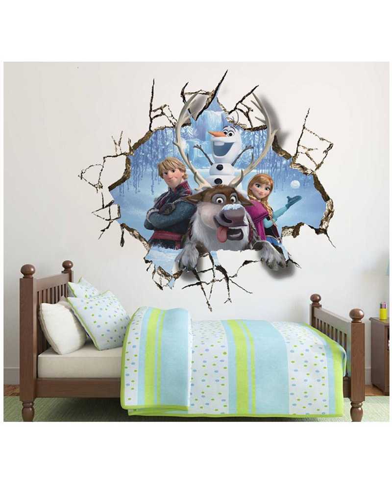 3D Frozen Wall Sticker