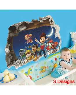 3D Cartoon Wall Stickers