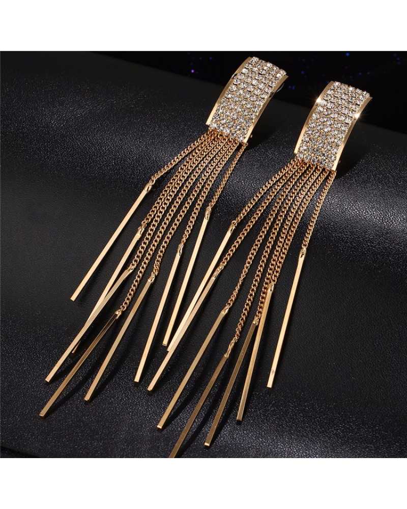 Crystal Dangle Exotic Earrings
