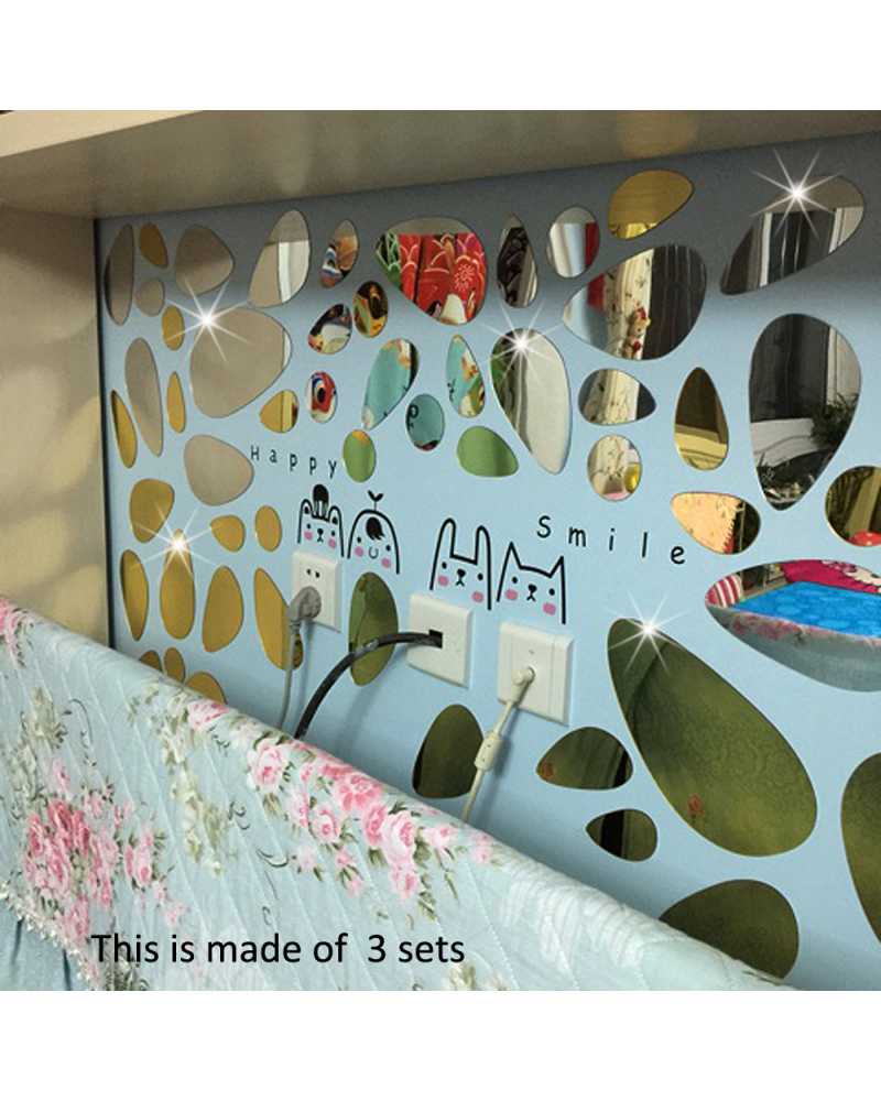 3D Mirror Wall Stickers