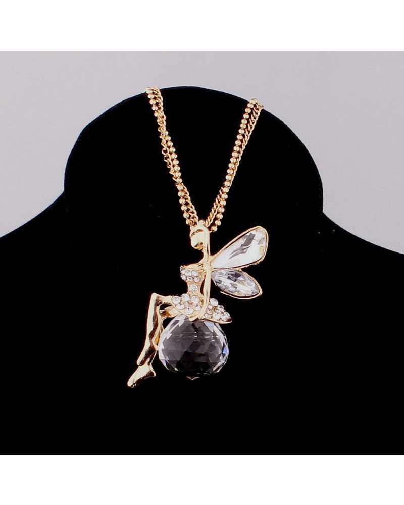 Women Fairy Rhinestone Party Pendant