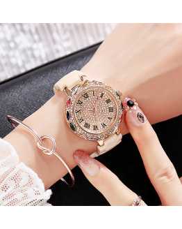 Multi Gems Colorful Unique Ladies Watch  