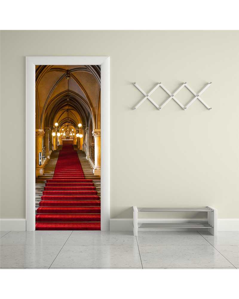 3D Holy View Waterproof Door Stickers