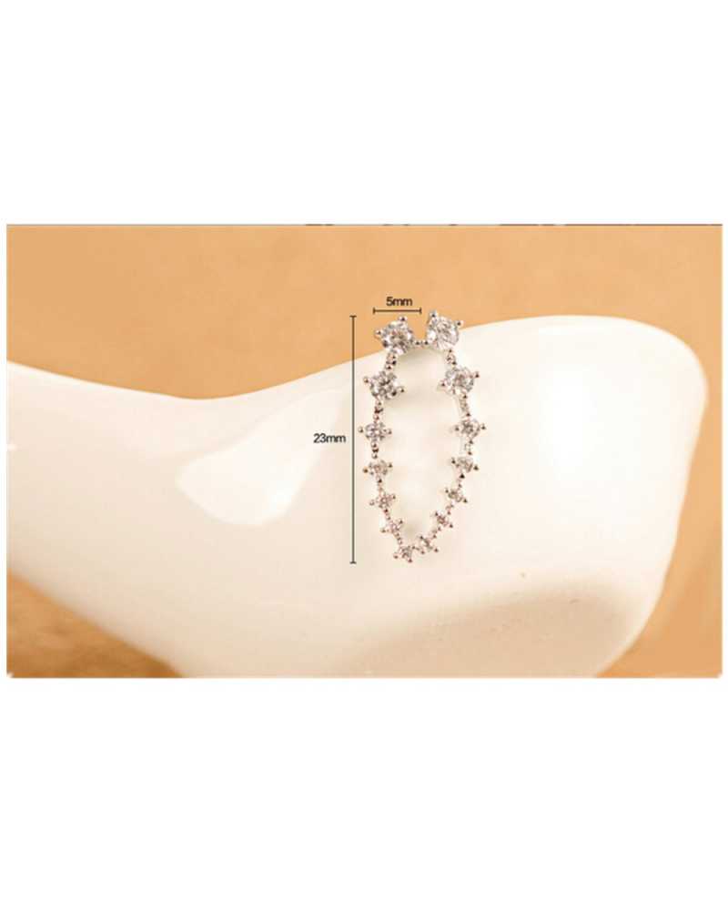 Hot Multi Crystal Lovely Earrings