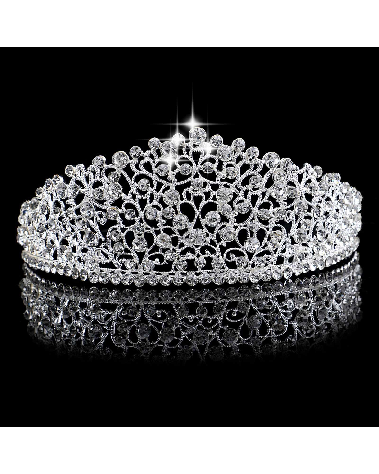 Diamante Pageant Tiara / Crown :: Wowflashy.com