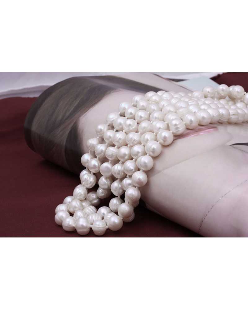 Long Fresh Water Pearl Necklace