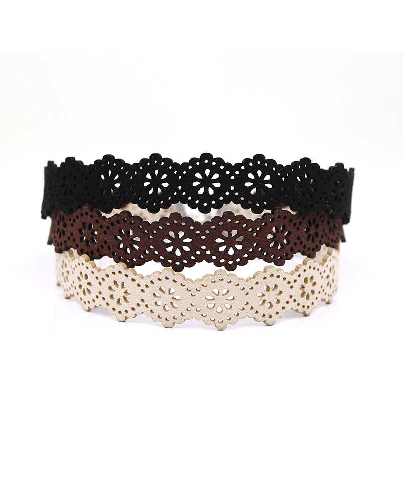 European Style velvet Choker Neck Wear