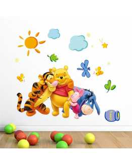Pooh Theme Wall Sticker